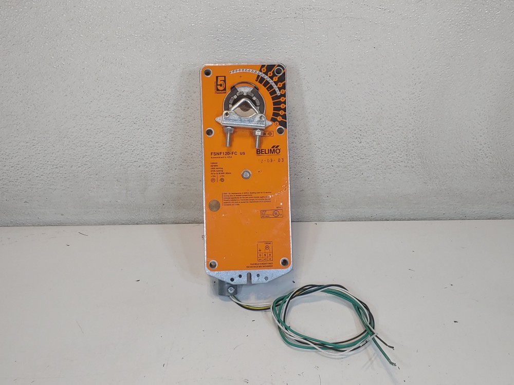 Belimo FSNF120-FC - US Fire & Smoke Damper Actuator