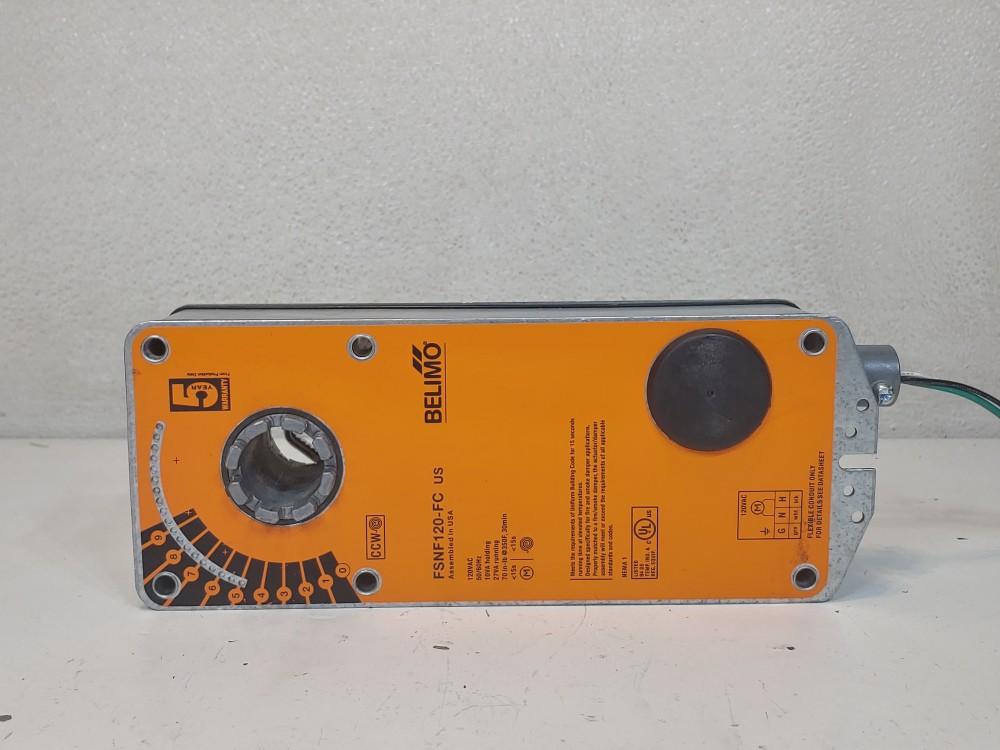 Belimo FSNF120-FC - US Fire & Smoke Damper Actuator