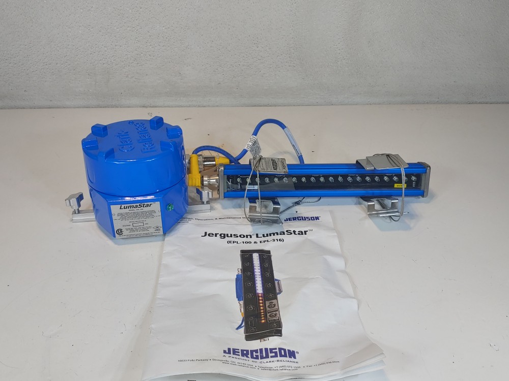  Jerguson LumaStar LED Level Gauge Illuminator EPL-100-7-1-1-1