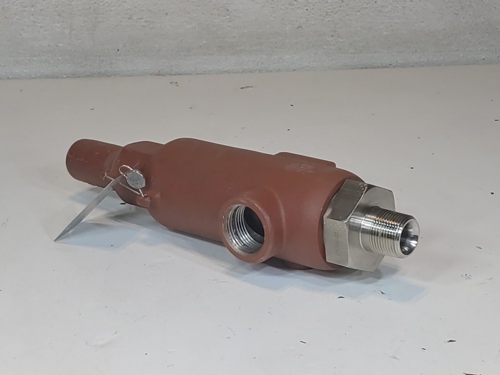 Farris 3/4" x 1" NPT 275# WCB Pressure Relief Valve 27DA23-M20 