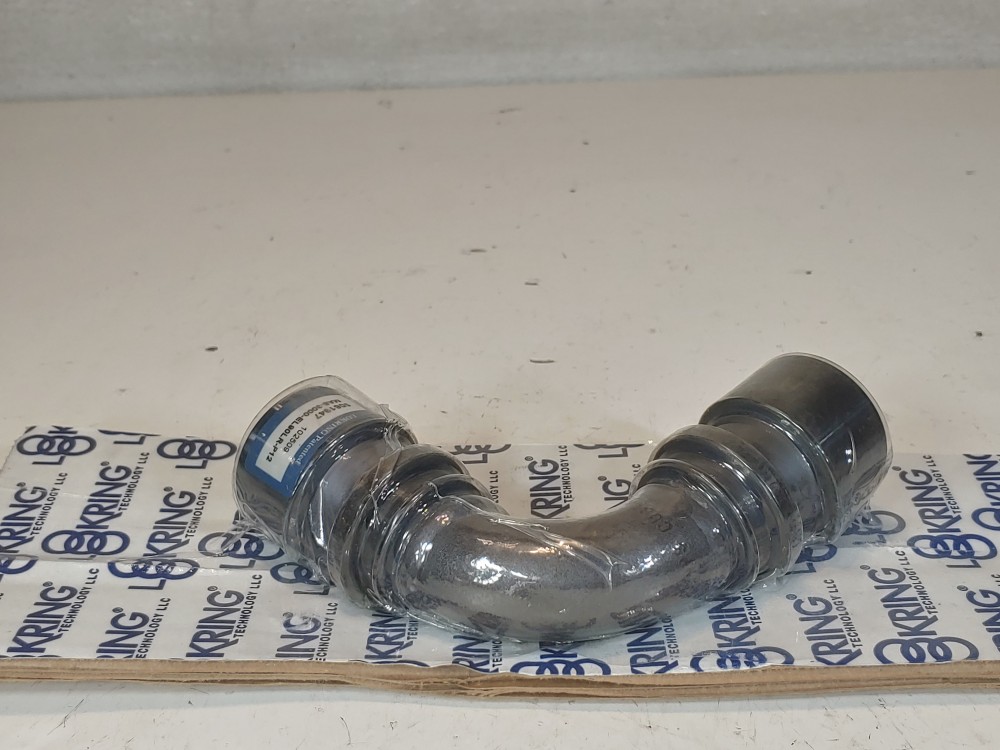 Lot of (6) Lokring 3/4" NRS MAS-3000-EL90LR-P12 90° CS Pipe Coupling 9061947