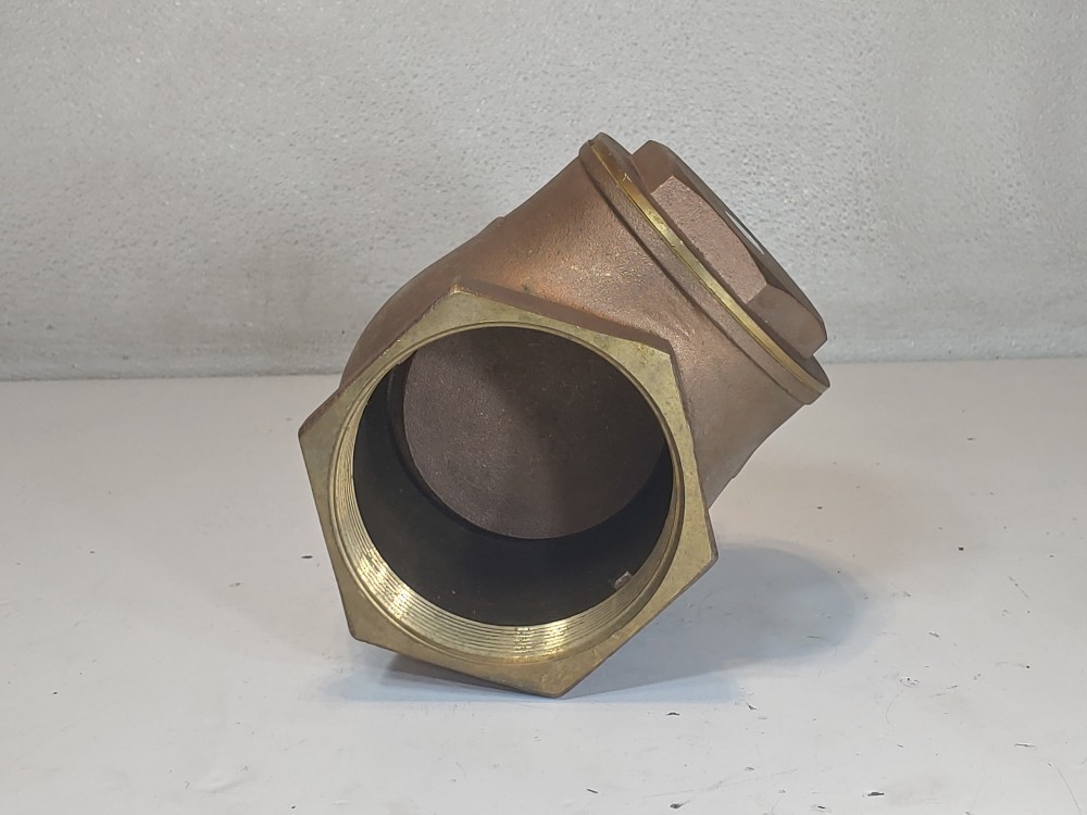 Matco 521 Series 200 WOG 4" Threaded Brass Swing Check Valve