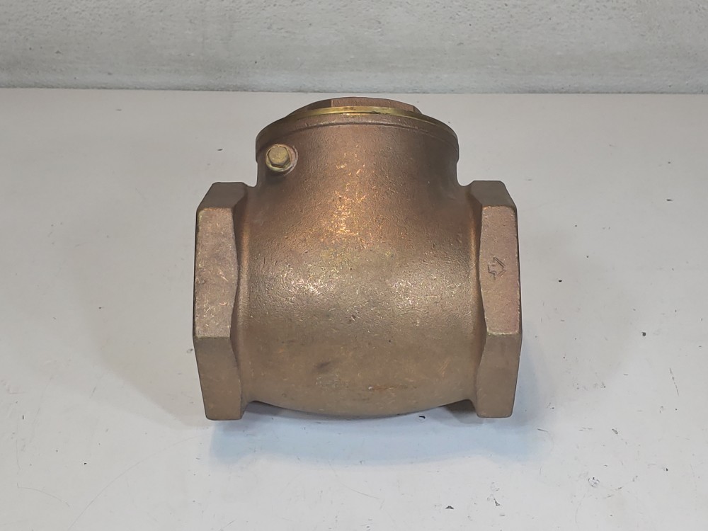 Matco 521 Series 200 WOG 4" Threaded Brass Swing Check Valve