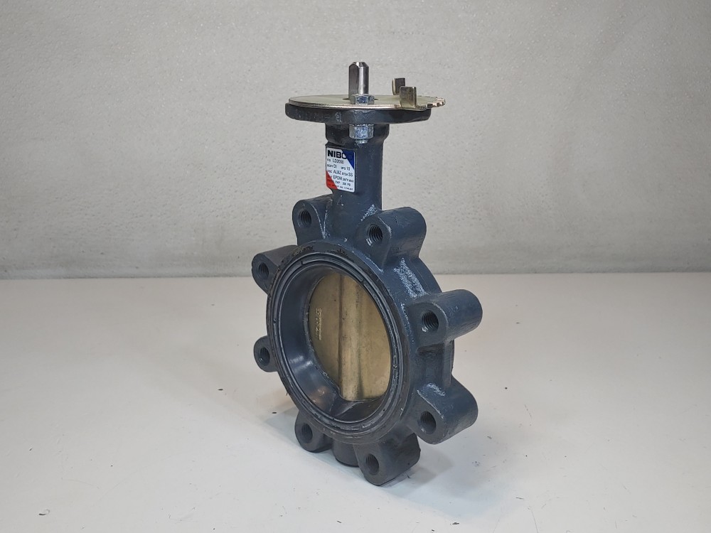 NIBCO 4" 250 PSI Lug Style DI/ALBZ Butterfly Valve LD2000 