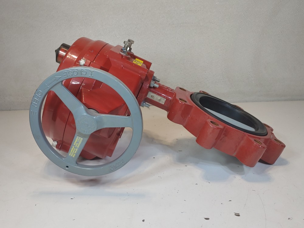 Bray 70-0121-113D0-536/A Actuated 6" Butterfly Valve 