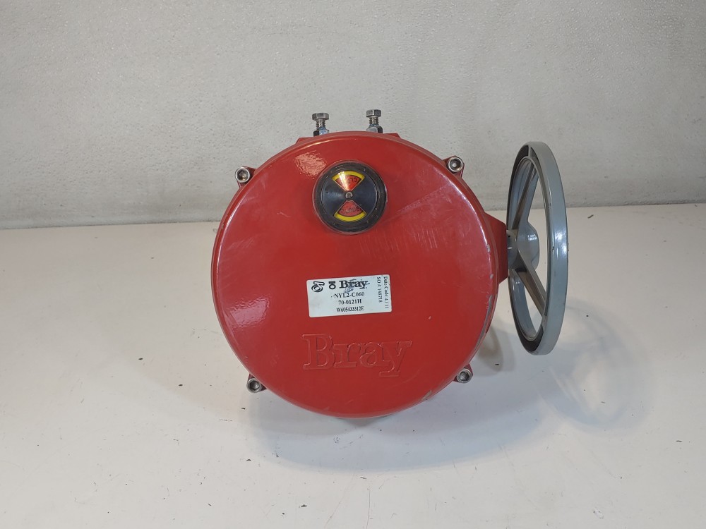 Bray 70-0121-113D0-536/A Actuated 6" Butterfly Valve 