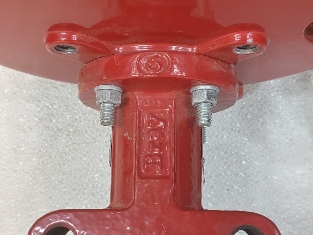 Bray 70-0121-113D0-536/A Actuated 6" Butterfly Valve 