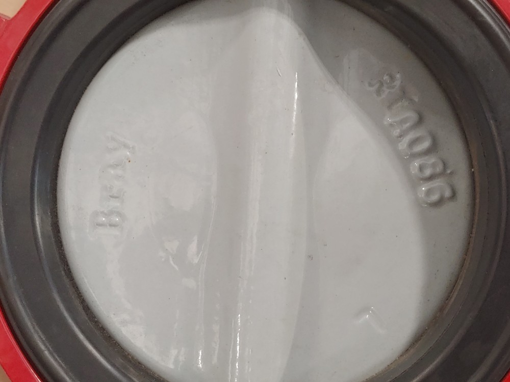 Bray 70-0121-113D0-536/A Actuated 6" Butterfly Valve 