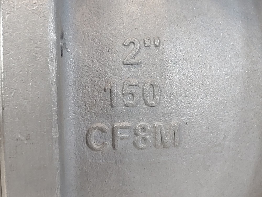 Bac 2" 150# FB CF8M 2-PC Flanged Ball Valve PN: 2089944  (No Handle)