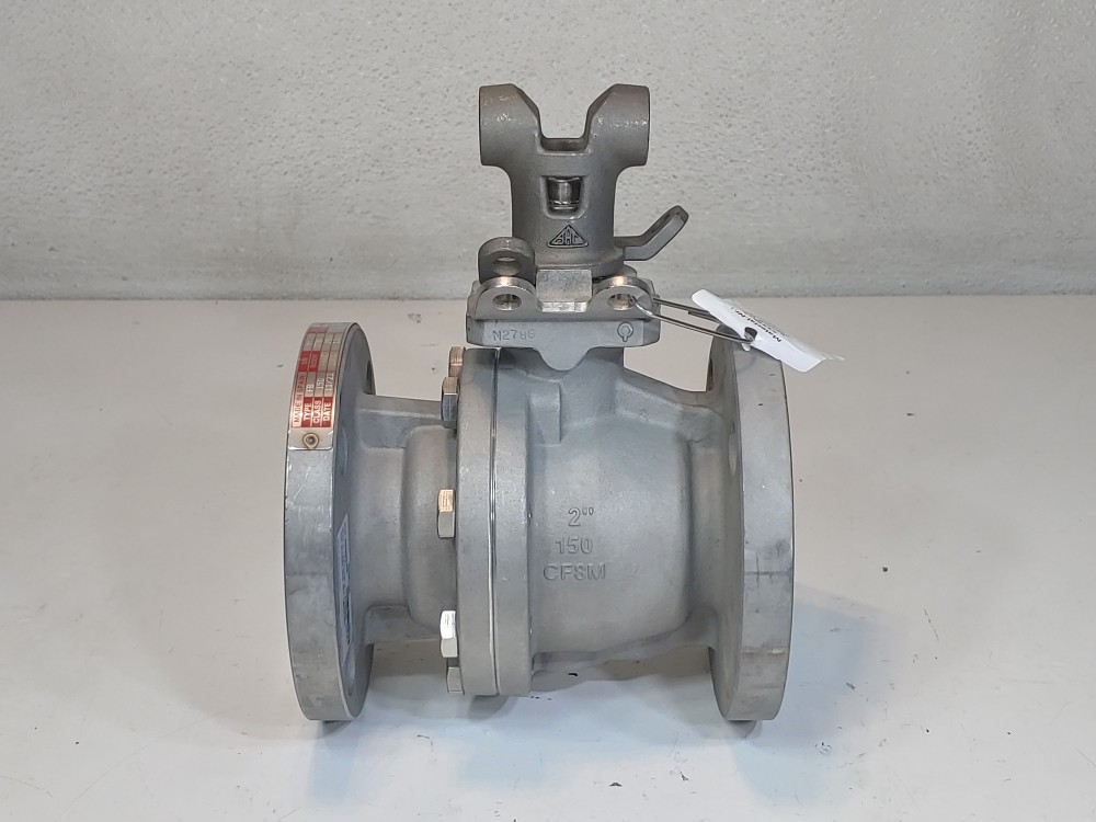 Bac 2" 150# FB CF8M 2-PC Flanged Ball Valve PN: 2089944  (No Handle)