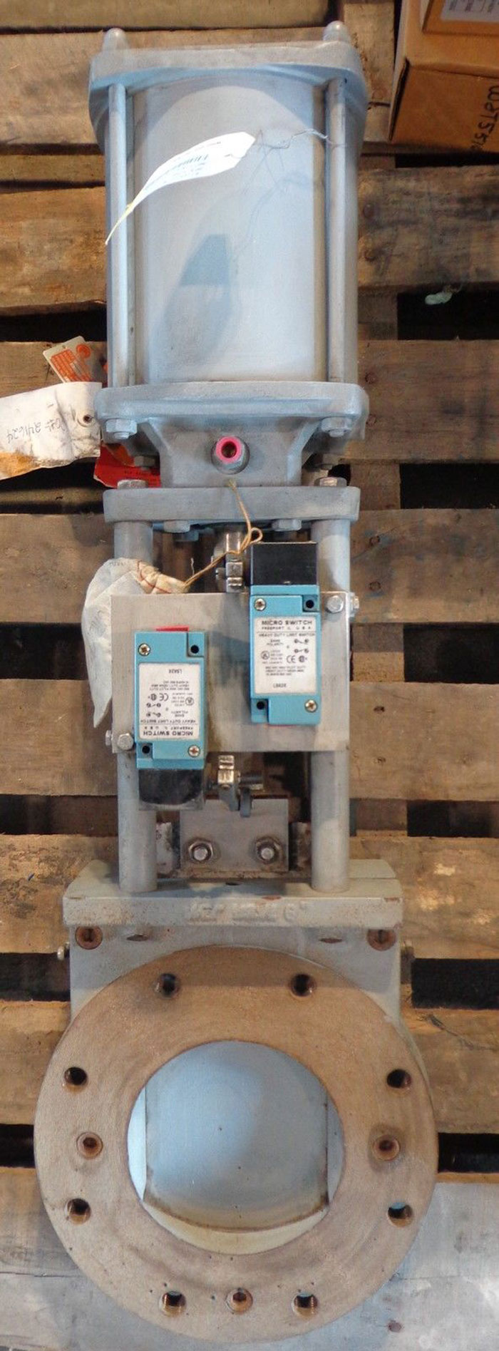 WEY ACTUATED KNIFEGATE VALVE 6" NA1CB