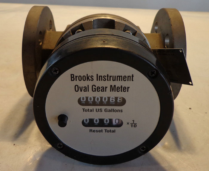 BROOKS INSTRUMENTS OVAL GEAR METER BM10ASRM4N1AKKA