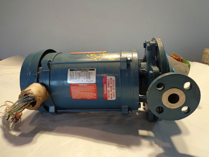 DEANLINE PUMP 100423 EJ w/ RELIANCE ELECTRIC 2HP MOTOR B77V0363P-HD