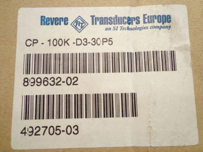 REVERE TRANSDUCERS CP-100K LOAD CELL