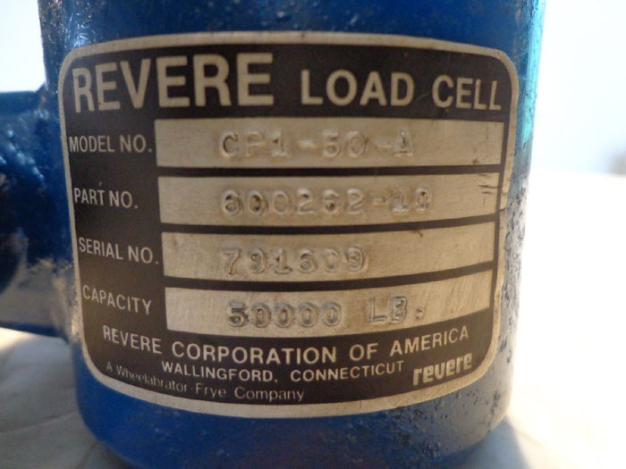 REVERE CORPORATION CP1-50-A LOAD CELL
