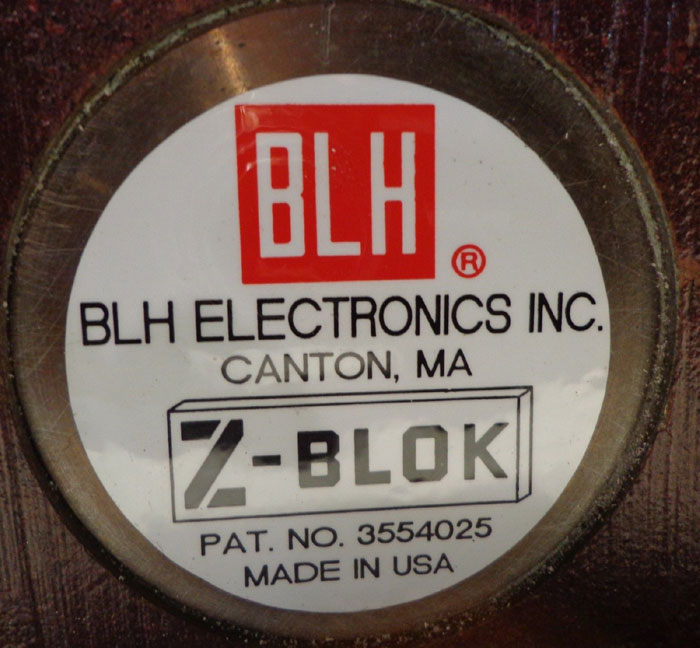 BLH ELECTRONICS Z-BLOCK LOAD BEAM 20K