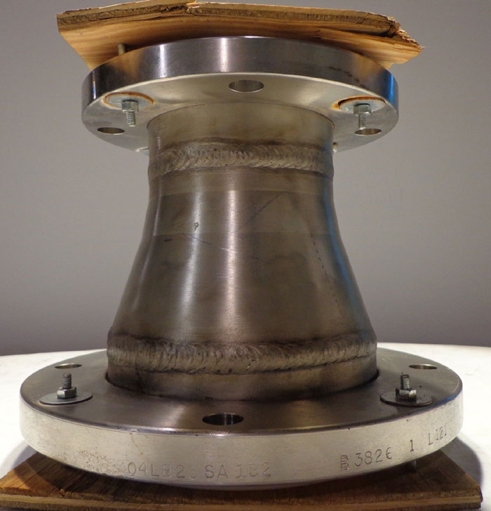 KERKAU 8" X 5" LINED CONCENTRIC REDUCER