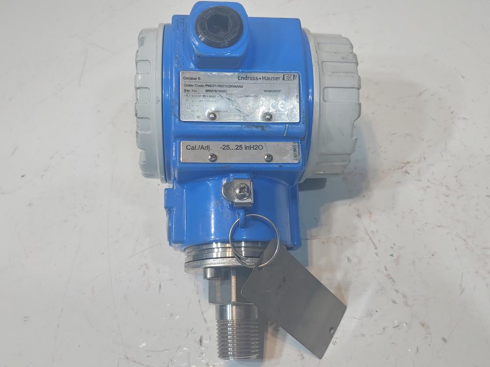 Endress & Hauser Cerabar S Pressure Transmitter PMC71RBC1CBRAAAU