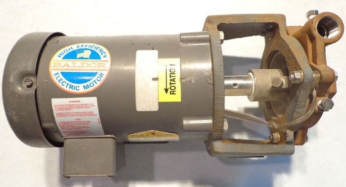 ECO GEARCHEM PULSAFEEDER PUMP C10A-OS-SD W/ BALDOR 1 HP MOTOR CM3545