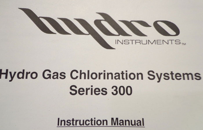 HYDRO INSTRUMENTS HYDRO AS CHLORINATION SYSTEM - SERIES 300