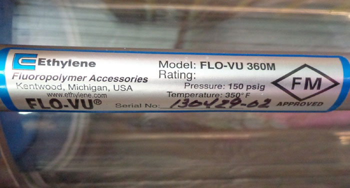 ETHYLENE 6" FLO-UV SIGHT GLASS FLO-UV 360M