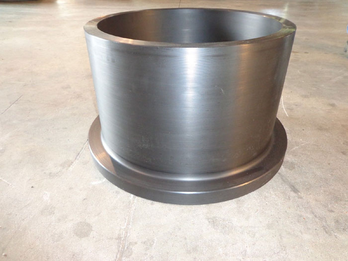 LOT OF (8) IPP 18" HDPE FLANGE ADAPTERS w/ CONVOLUTED DELTAFLEX BACKUP RING