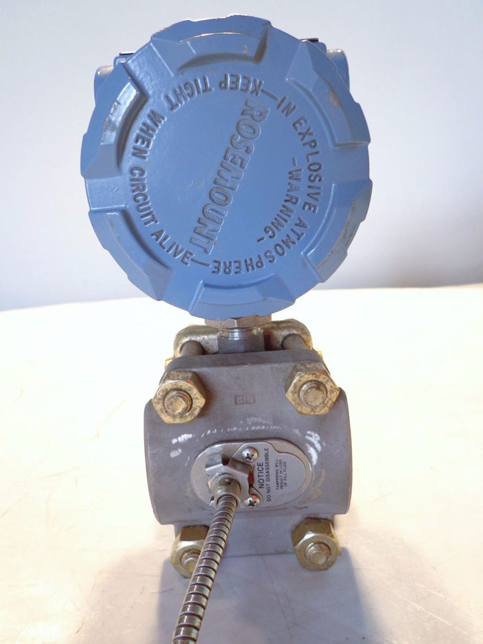 ROSEMOUNT 1151 SMART PRESSURE TRANSMITTER 1151GP9S22T0544B1 w/ DIAPHRAGM