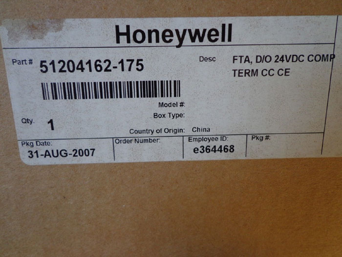 HONEYWELL 51204162-175 DIGITAL OUTPUT HD TERMINATION PCB CIRCUIT BOARD