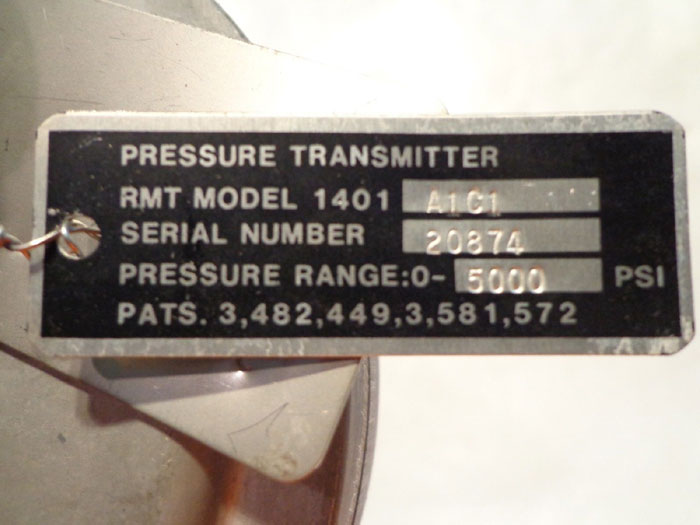 ROSEMOUNT MELT PRESSURE TRANSMITTER 1401 A1C1