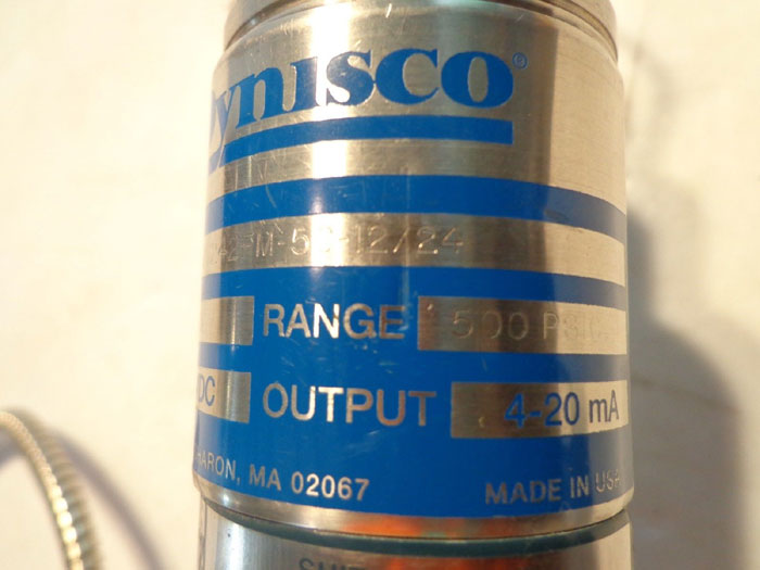 DYNISCO MELT PRESSURE TRANSDUCER PT242FM-5C-12/24