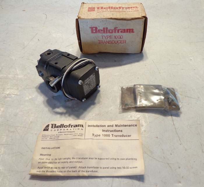 BELLOFRAM TYPE 1000 TRANSDUCER 221-961-070