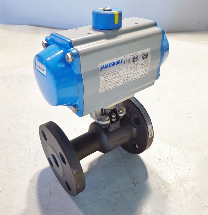 JAMESBURY 1" 300# BALL VALVE w/ ACTUATOR