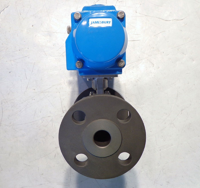 JAMESBURY 1" 300# BALL VALVE w/ ACTUATOR