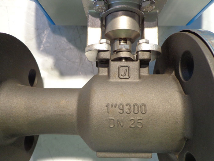 JAMESBURY 1" 300# BALL VALVE w/ ACTUATOR