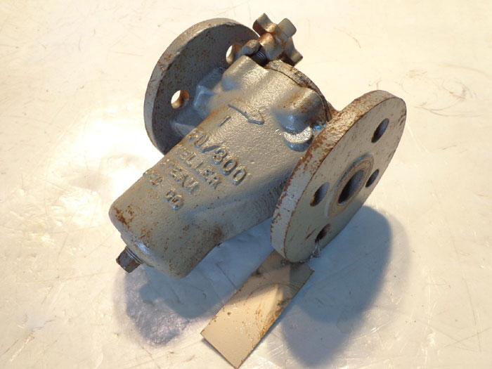 MUELLER 1" STEAM STRAINER VALVE FLANGED