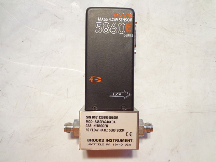 BROOKS INSTRUMENT MASS FLOW METER - 5860E