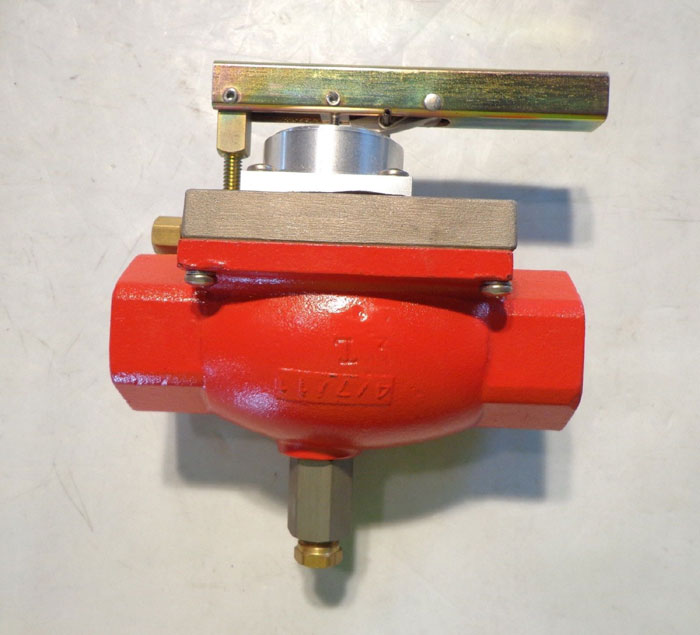 F.W. MURPHY PNEUMATIC FUEL GAS SHUTOFF VALVE M2582P
