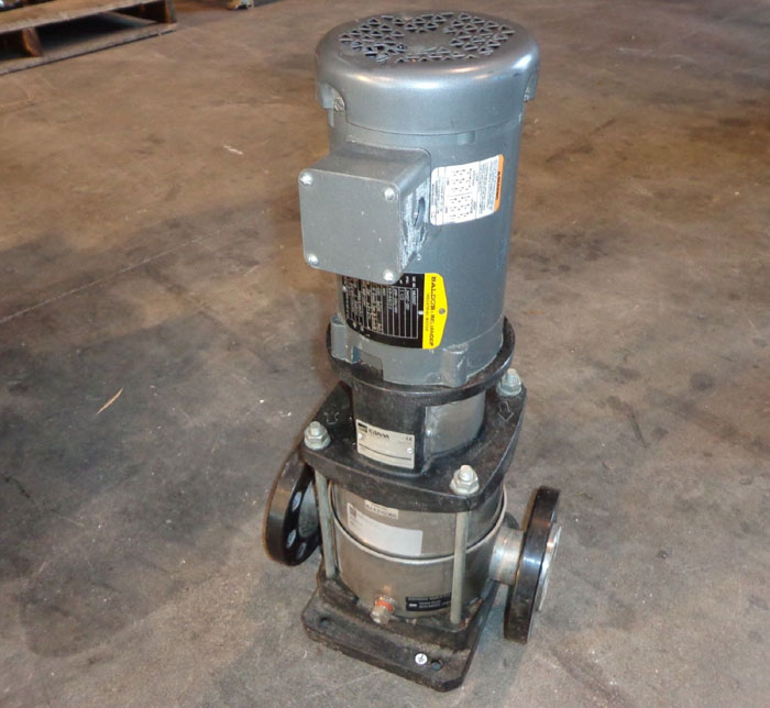 EBARA PUMP - TYPE EVMU  10  2 w/ 1-1/2 HP MOTOR