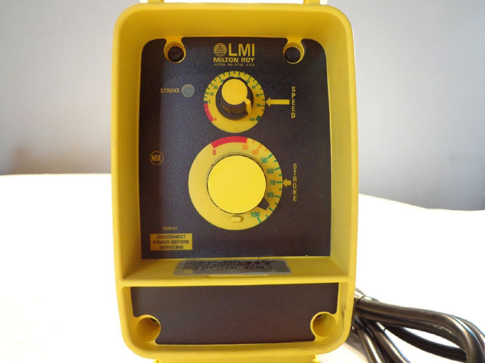 LMI MILTON ROY ELECTROMAGNETIC DOSING PUMP AA181-297