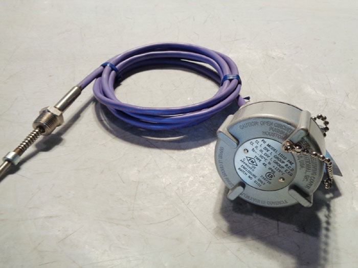 PUSHNA EXPLOSION PROOF THERMOCOUPLE HEAD 1010 PAE w/ SANDELIUS THERMOCOUPLE