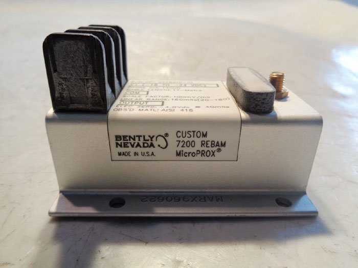 BENTLY NEVADA CUSTOM 7200 REBAM MICROPROX PROXIMITY SENSOR CP-0428910-01