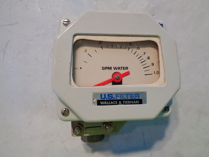 WALLACE & TIERNAN SERIES 55-200 ARMORED FLOWMETER 5520M02204XUXUX