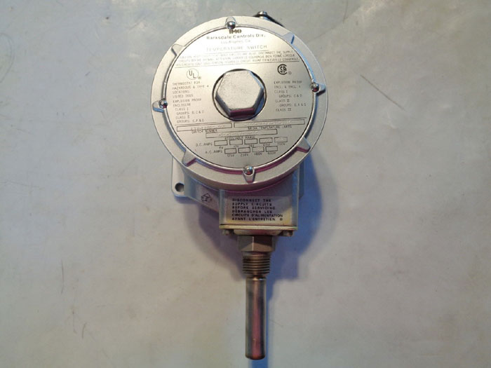 IMO BARKSDALE CONTROLS TEMPERATURE SWITCH L1X-L202S-Q55