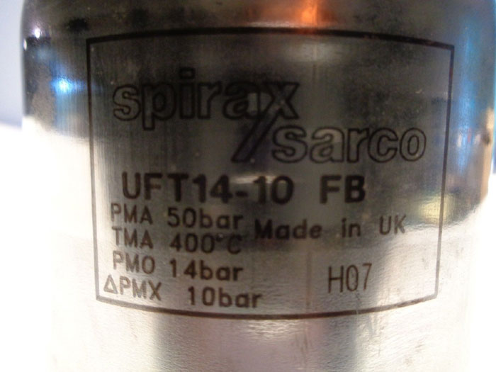 SPIRAX SARCO BALL FLOAT STEAM TRAP UFT14-10 FB