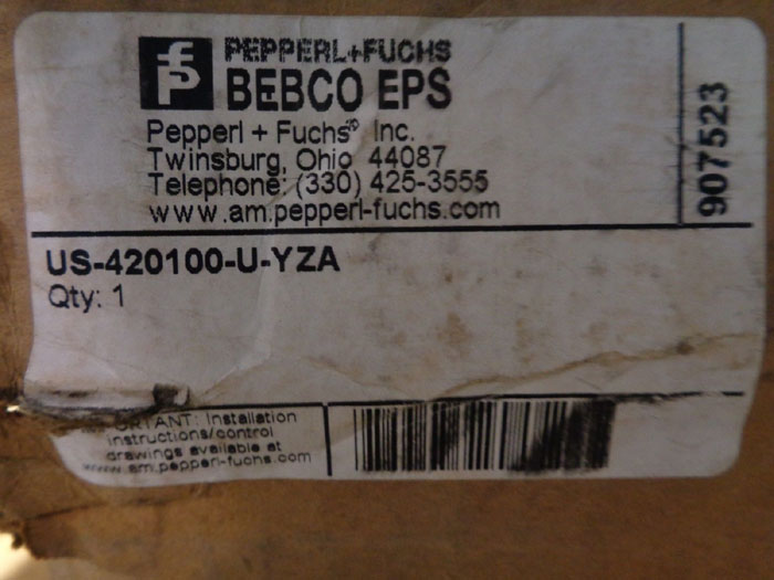 PEPPERL & FUCHS E-ZY PURGE PANEL US-420100