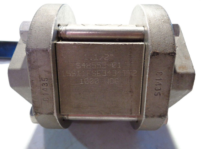 TBV 1-1/2" BALL VALVE (2 Types - Buyer Choice)