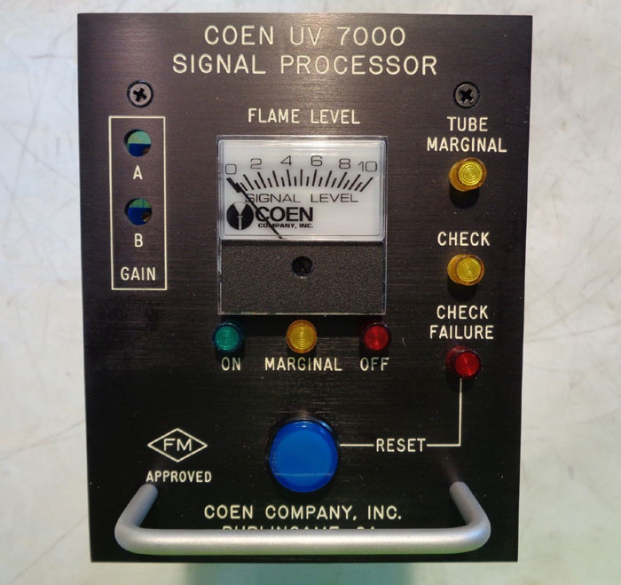 COEN UV 7000 SIGNAL PROCESSOR P/N 265205301