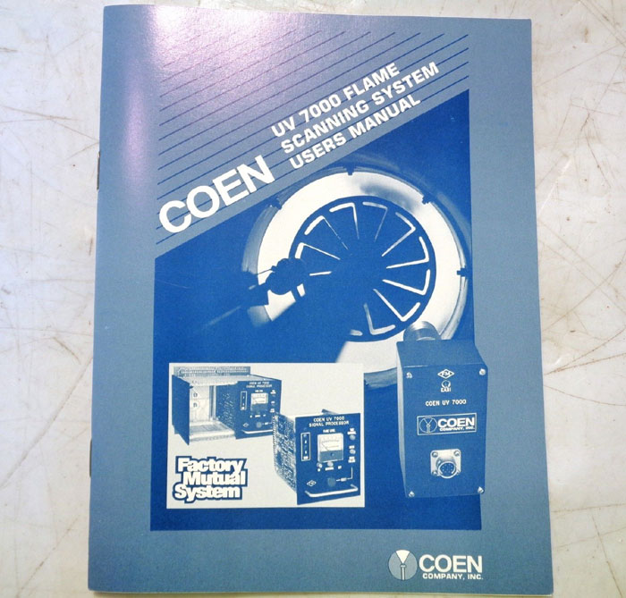 COEN UV 7000 SIGNAL PROCESSOR P/N 265205301