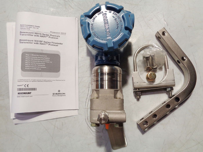 ROSEMOUNT HART SERIES PRESSURE TRANSMITTER 3051S1CG4A2E12A1AB4K5