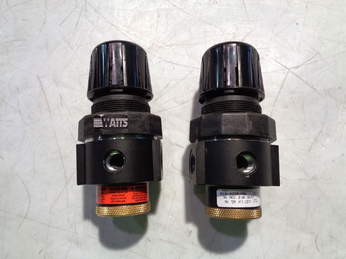 LOT OF (2) WATTS PNEUMATIC REGULATOR, MODEL# R10-02DP/M3